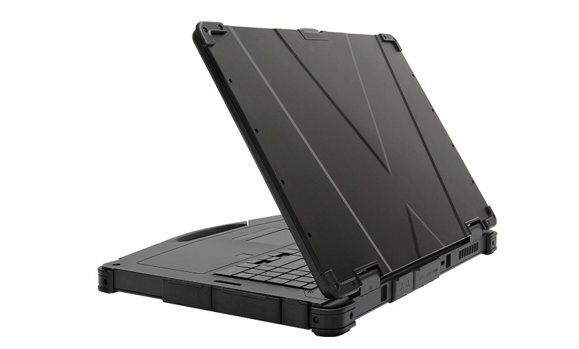 這款東田上海三防筆記本采用了全黑色機身