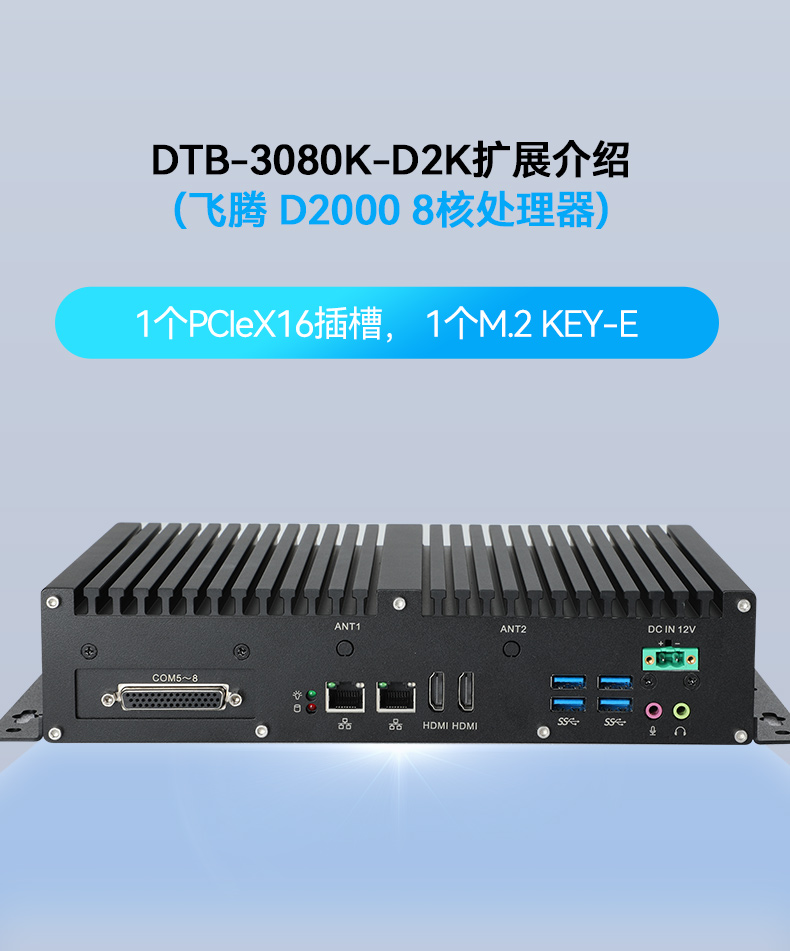 國產化飛騰工控機,支持銀河麒麟UOS操作系統主機,DTB-3081-E2K.jpg